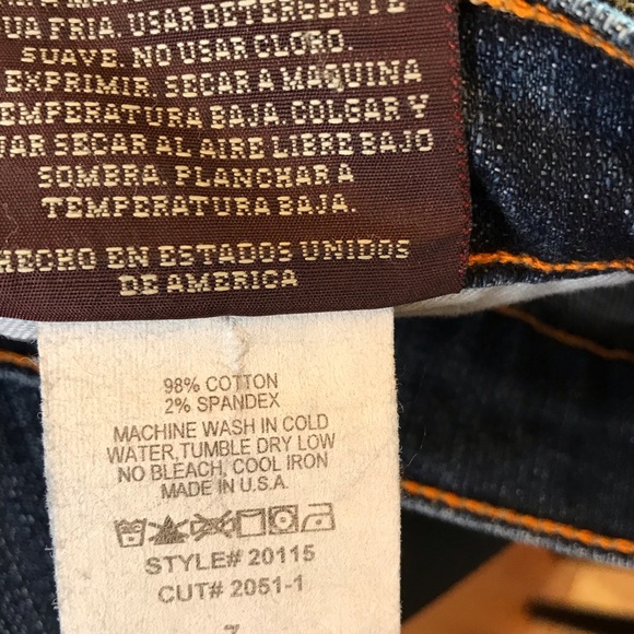 Low rise. Y2K Premium Angel NWT bootcut jeans - Picture 16 of 16